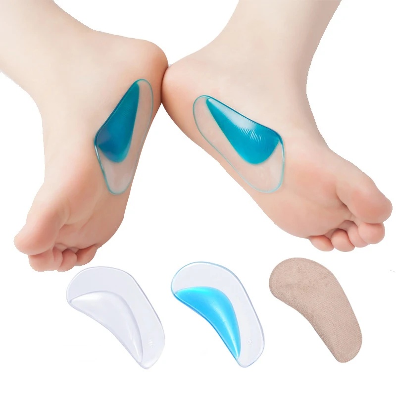 Women'S Shoes High Arch Support - Platvoet Orthopedische Steunzolen Siliconen Inlegzolen voor