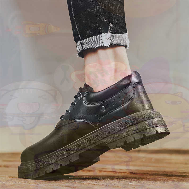 Women'S Shoes To Buy - Donker natuurlijk leer Mode-sneakers Tennis Herensneakers