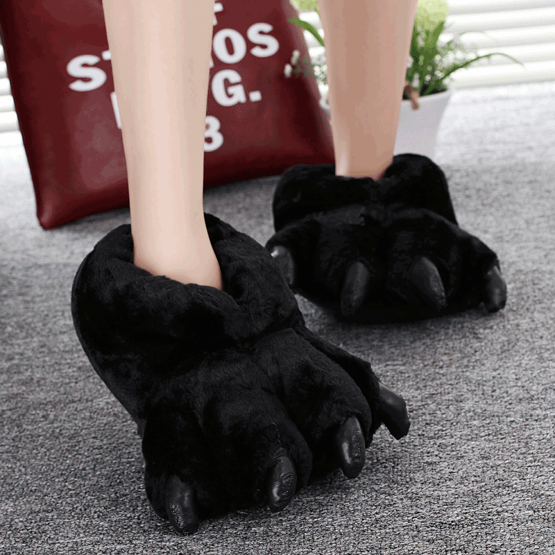 Women Shoes Size To Men - Maat 35-43 Zwart Dierenpoot Schoenen Voor