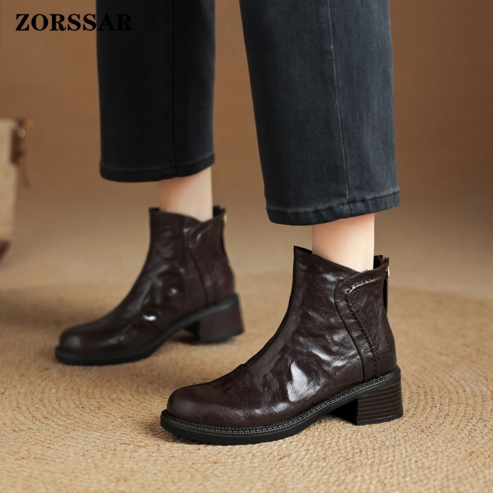 Women'S Shoes Size 12 - Zorssar Grote Maat 34-42 Rundleer Ronde