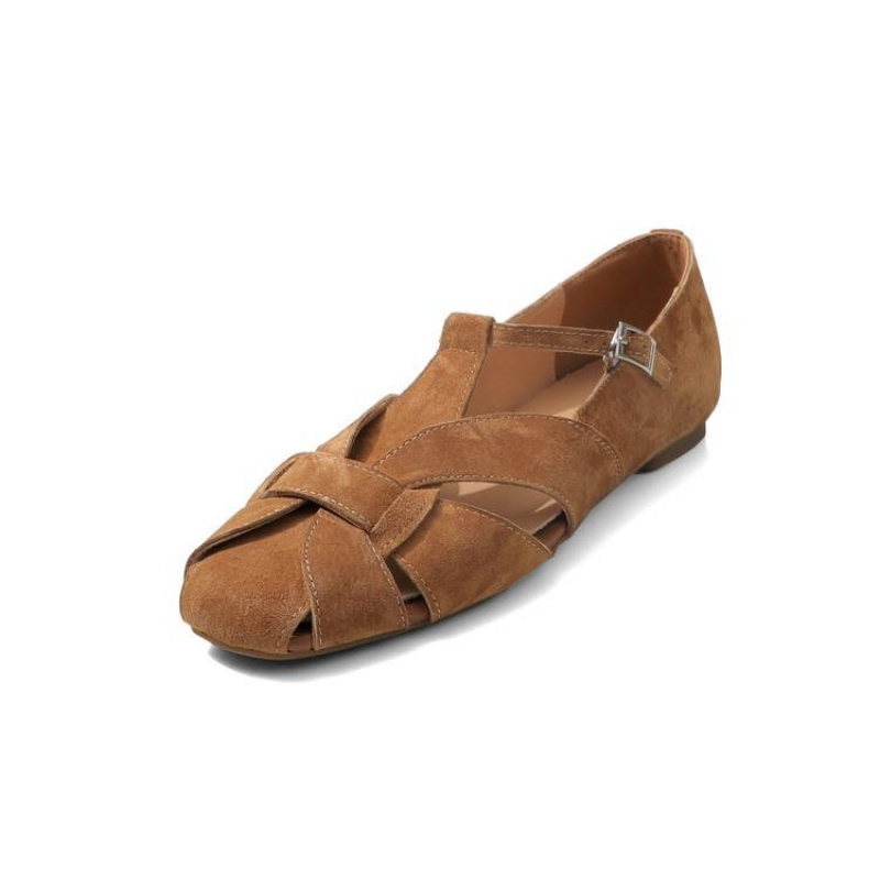 Women'S Shoes Wide Width - Comfortabel Retro Ademend Lichtgewicht Vierkante tenen