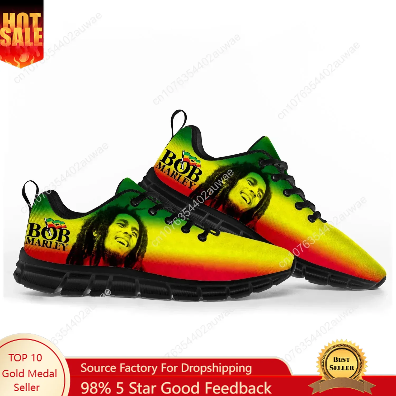 Women'S Shoes Bobs - Bob Marley Reggae Rasta muziek zanger