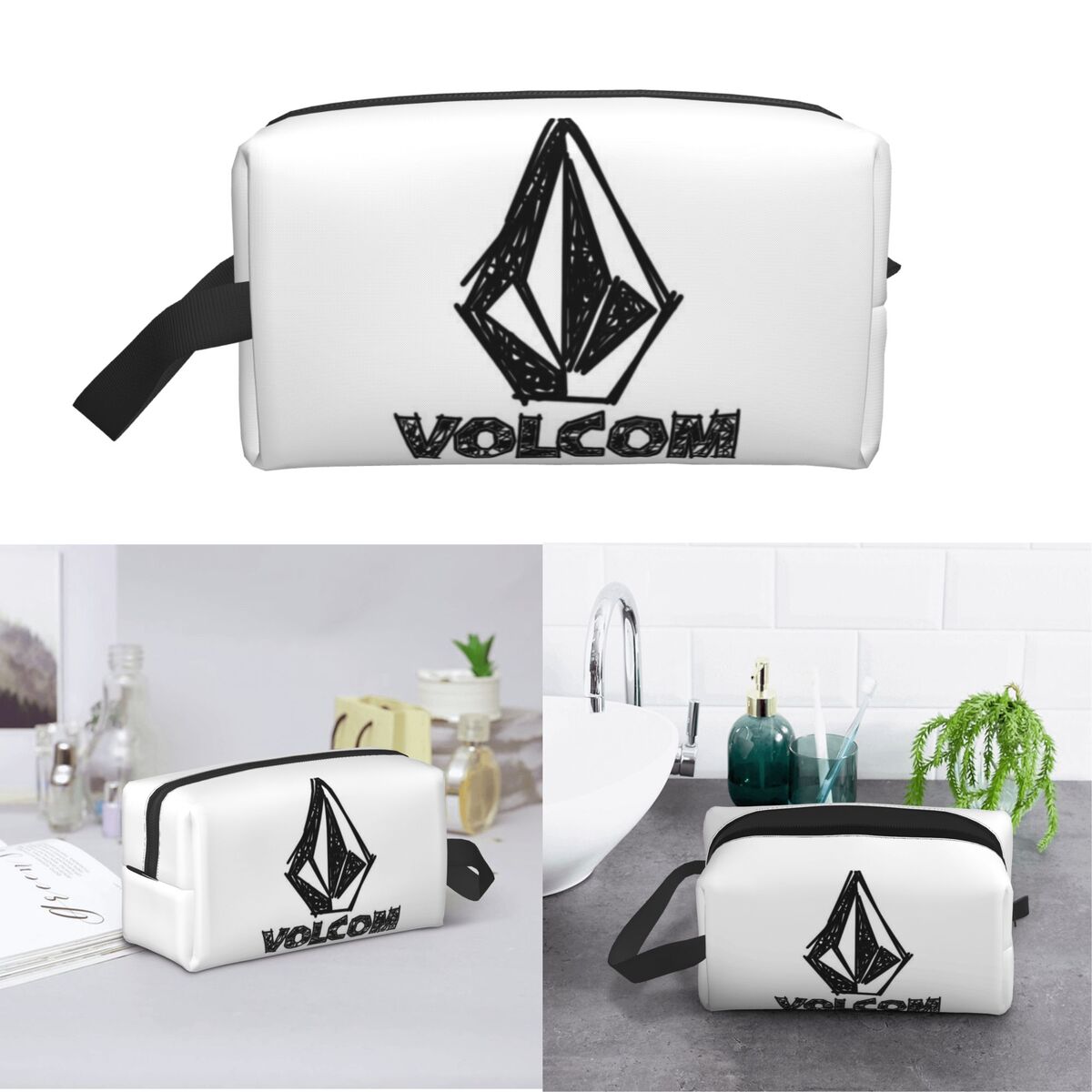 Women'S Shoes Louis Vuitton - V-Volcom Logo Make-uptas Cosmetische Organizer Opbergtas