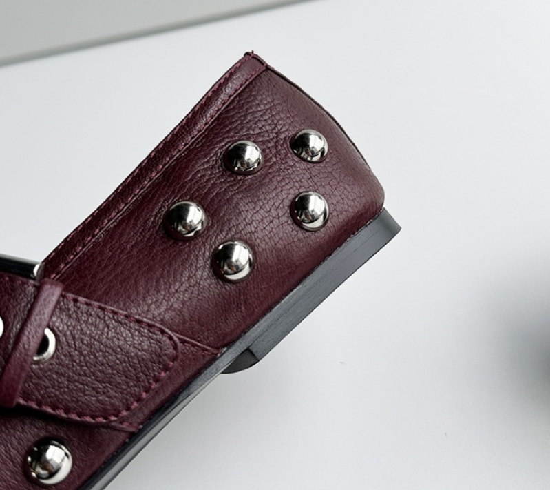 Dave&di Zomer Minimalistische  - Women'S Shoes Burgundy recensie en prijs