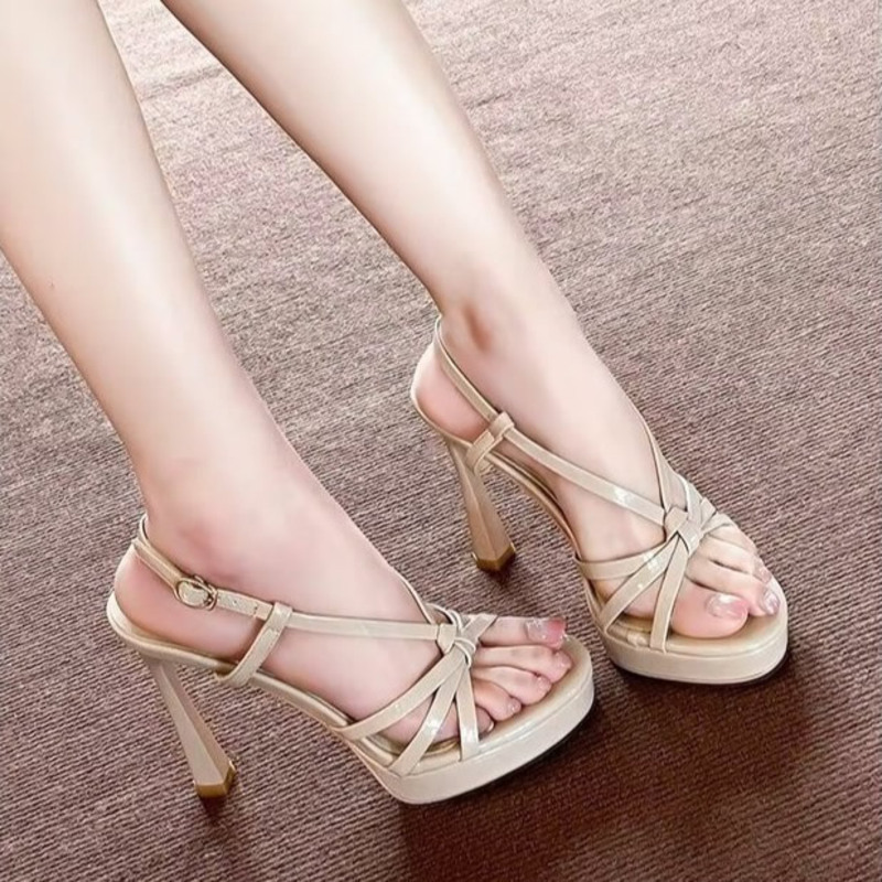 Zomer 2026 Franse stijl nudekl - Women Shoes Waterproof recensie en prijs