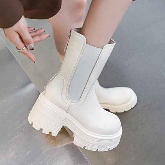9 cm Nieuwe ROM Lederen Enkel  - Women'S Shoes High Arch Support recensie en prijs