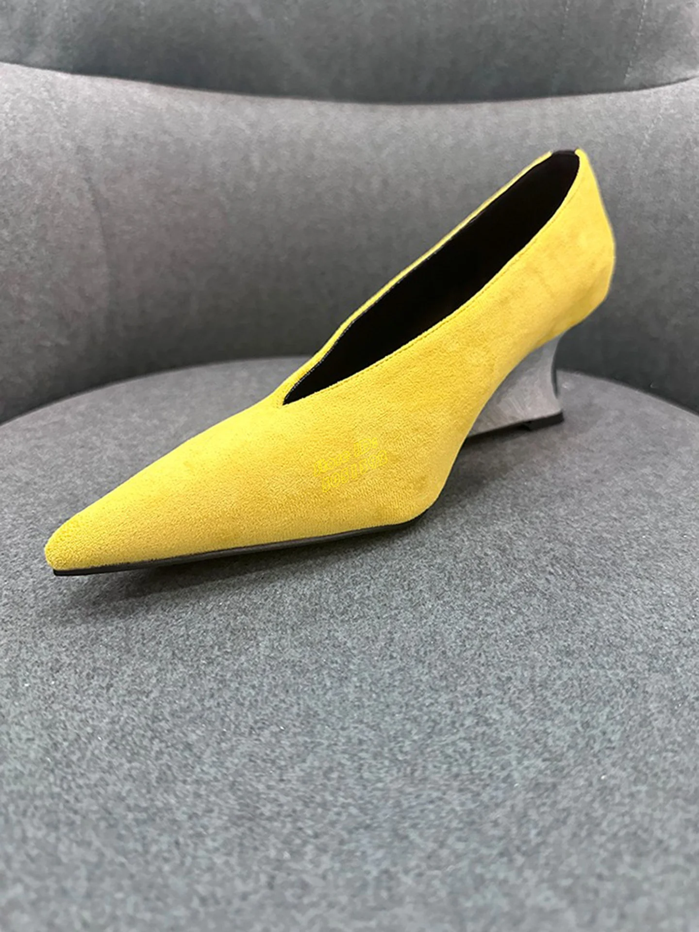 Gele Suède Instap Pumps met We - Women'S Shoes Burgundy recensie en prijs