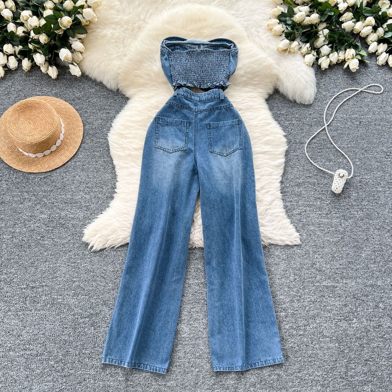 Denim jumpsuits voor dames, éé - Women'S Shoes Wide Width recensie en prijs