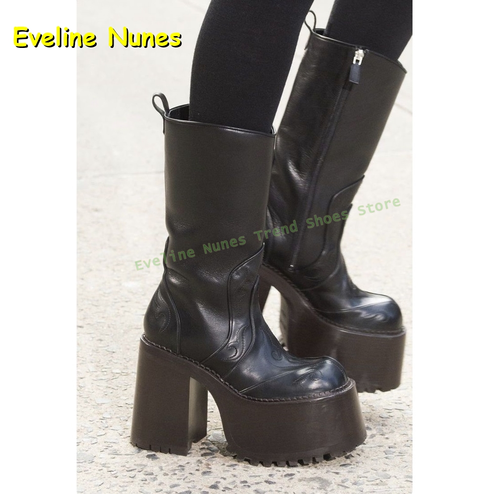 Borduren Platform Kniehoge Laa - Women'S Shoes Trending 2025 recensie en prijs
