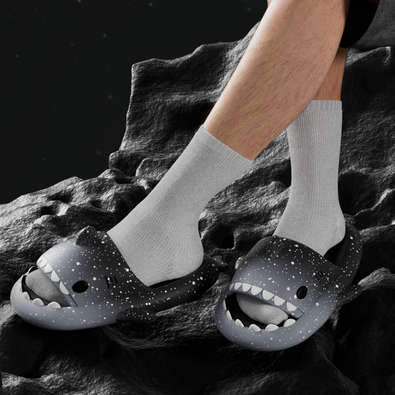 Leuke Cartoon Haai Slippers Vo - Women Shoes Size To Men recensie en prijs