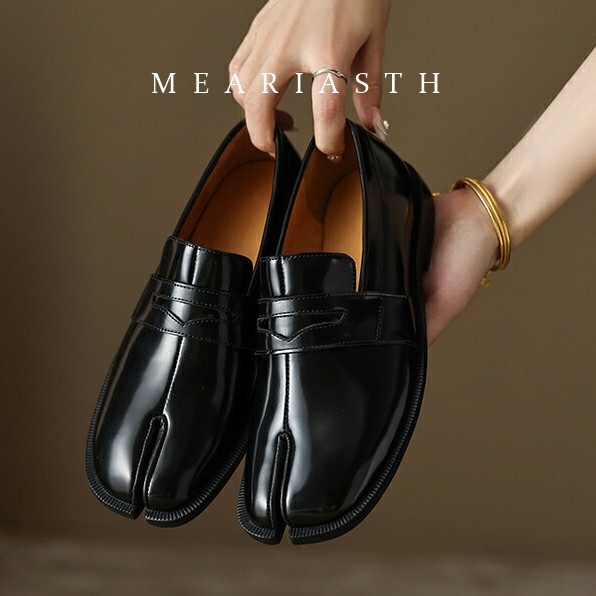 zwarte Tabi-schoenen met gespl - Women'S Shoes Wide Width recensie en prijs