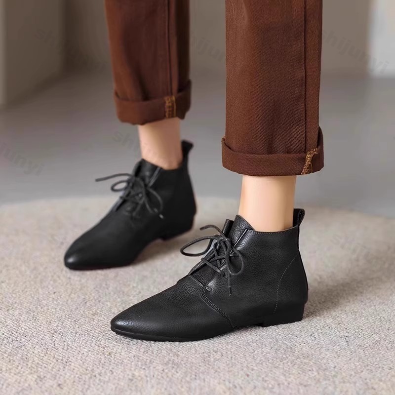 Dames Korte Laarzen 2025, Leer - Women'S Shoes Trending 2025 recensie en prijs