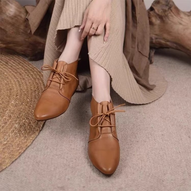 Dames Korte Laarzen 2025, Leer - Women'S Shoes Trending 2025 recensie en prijs