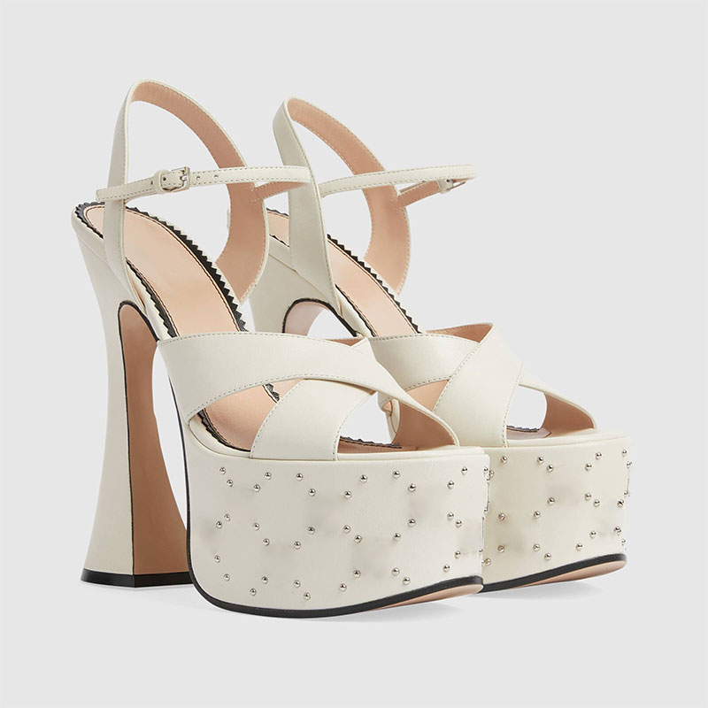 Modieuze Witte Zwarte Gesp Hog - Women Shoes Waterproof recensie en prijs