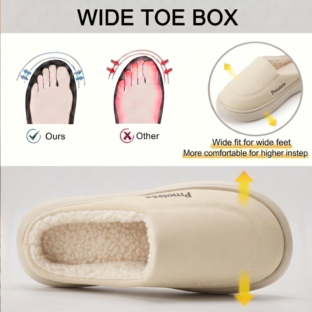 Brede pasvorm damespantoffels  - Women'S Shoes With Arch Support recensie en prijs