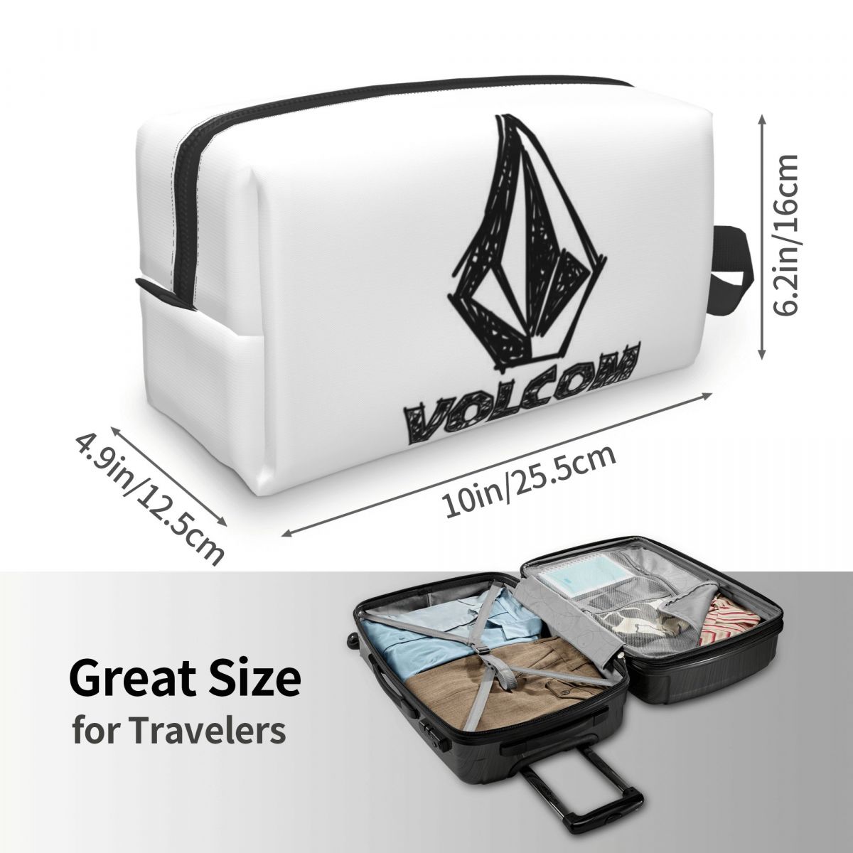 V-Volcom Logo Make-uptas Cosme - Women'S Shoes Louis Vuitton recensie en prijs